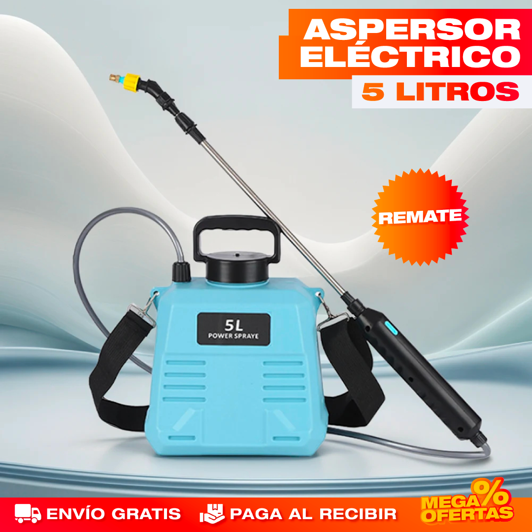 Aspersor Eléctrico Profesional de 5 Litros