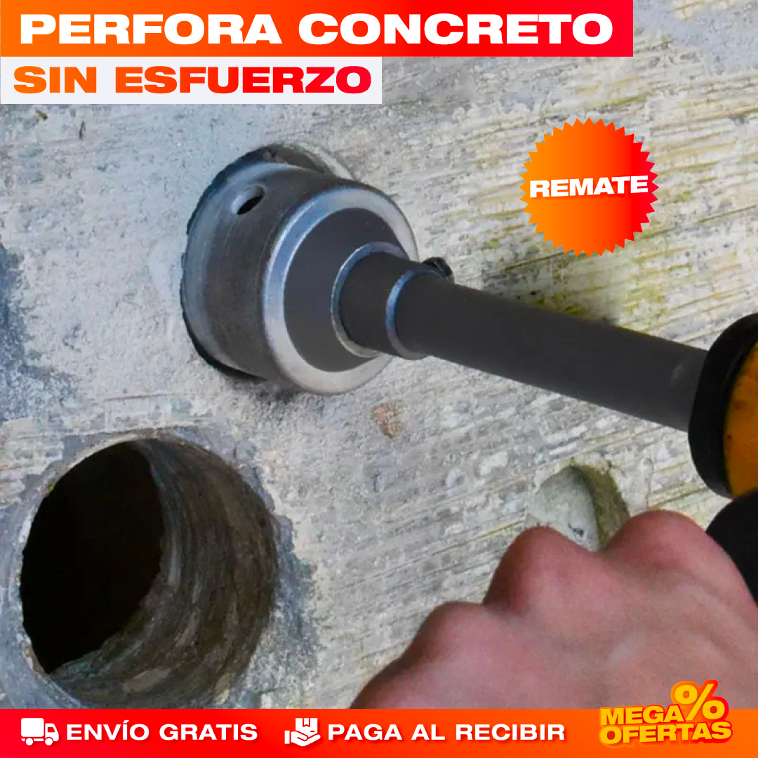Brocas de Sierra para Concreto – Set 5 Piezas