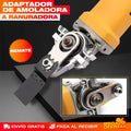 Adaptador de Amoladora a Ranuradora