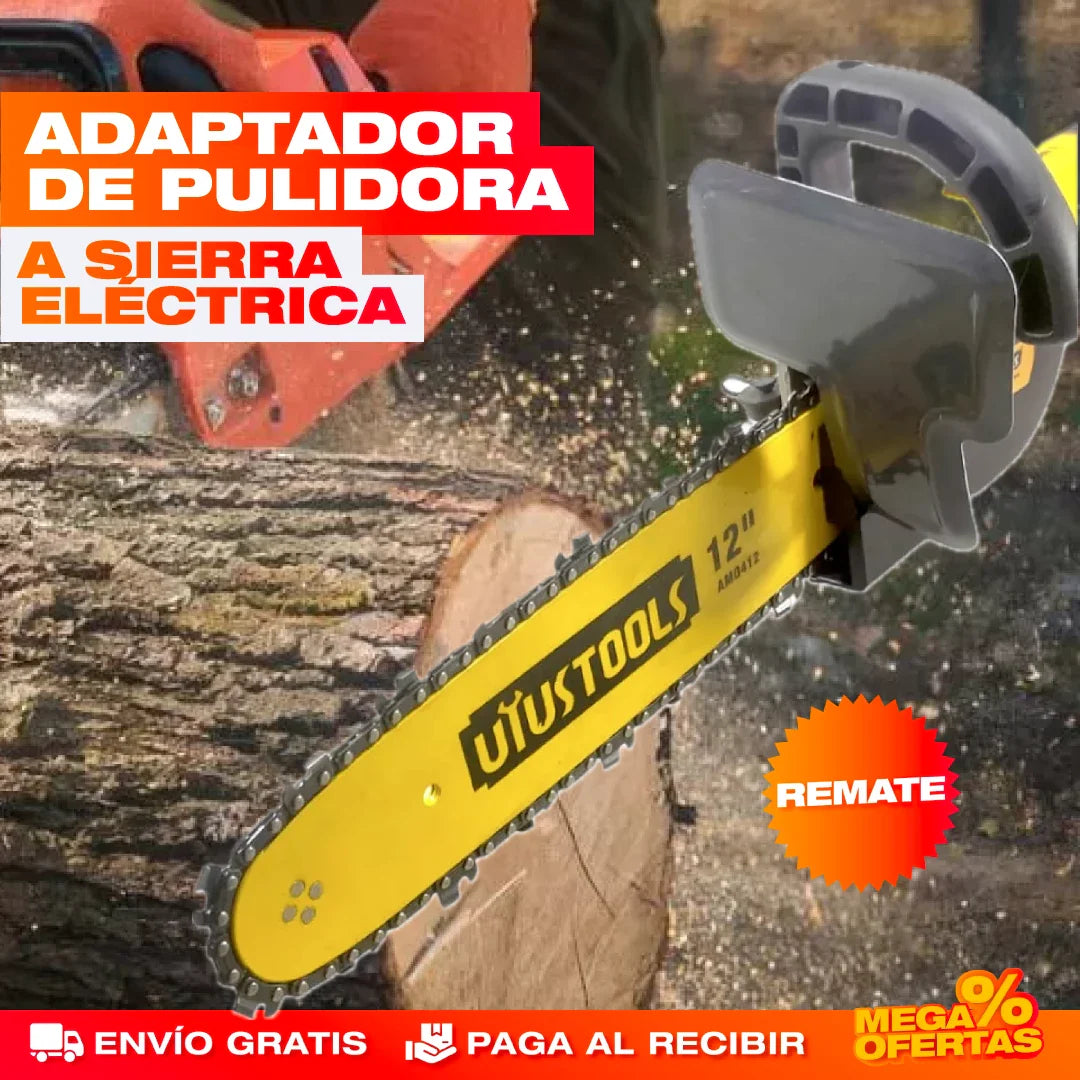 Adaptador de Pulidora a Sierra Eléctrica