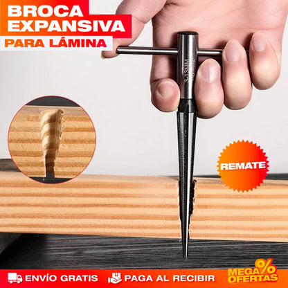 Broca Expansiva para Lámina