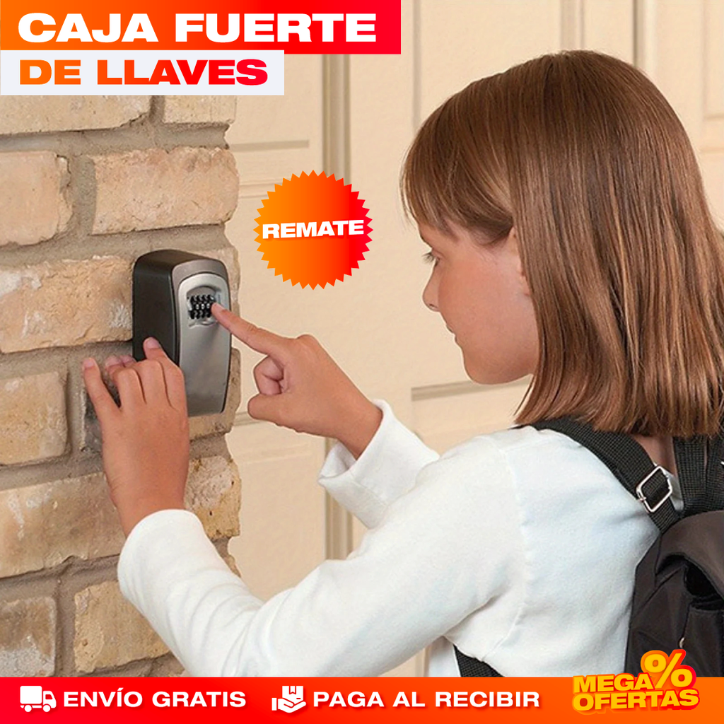 Caja Fuerte para Llaves con Contraseña