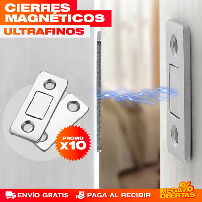 Cierres Magnéticos Ultrafinos – Set x10