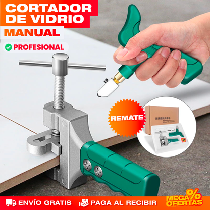 Cortador de Vidrio Manual Profesional