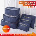 Kit de Bolsas de Viaje 6 en 1
