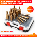 Kit de Brocas de Sierra Diamantadas