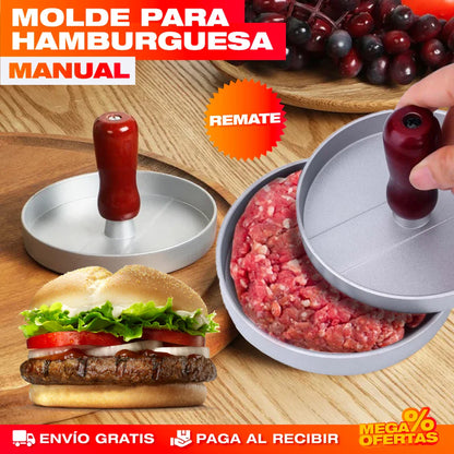 Molde Manual para Hamburguesas
