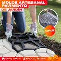 Molde Artesanal de Pavimento de Cemento para Jardín