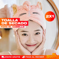 Toalla Gorro de Secado para Cabello – Promo 2x1