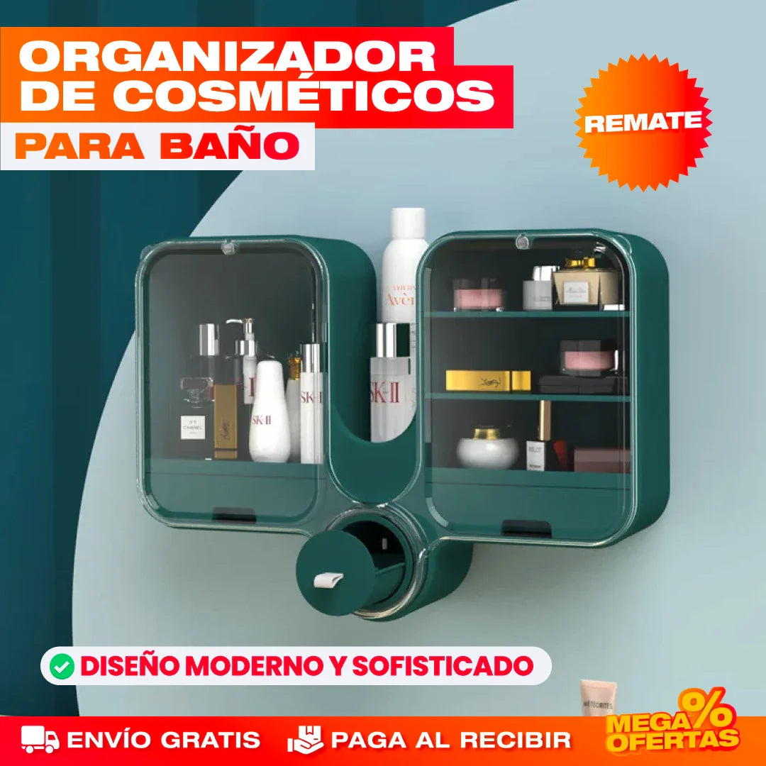 Organizador de Cosméticos para Baño