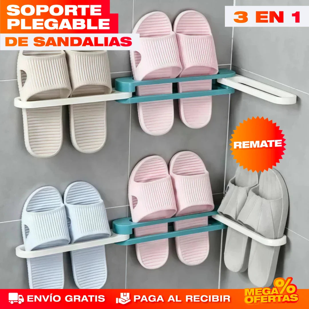 Soporte Plegable de Chanclas 3 en 1 – Promo 2x1