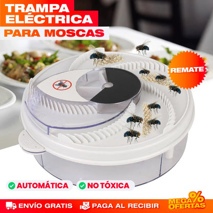 Trampa Eléctrica para Moscas – Antiplagas