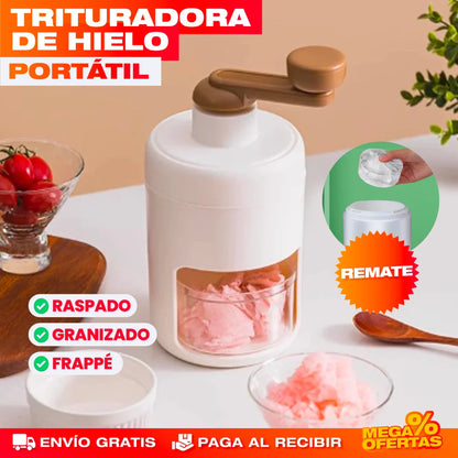 Trituradora de Hielo para Raspados y Granizados