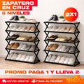 Zapatero Cruzado de 5 Niveles – Promo 2x1
