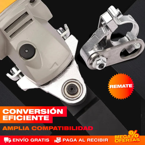 Adaptador de Amoladora a Ranuradora