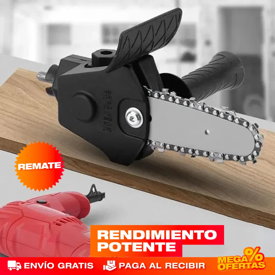 Adaptador Convertidor de Taladro a Sierra