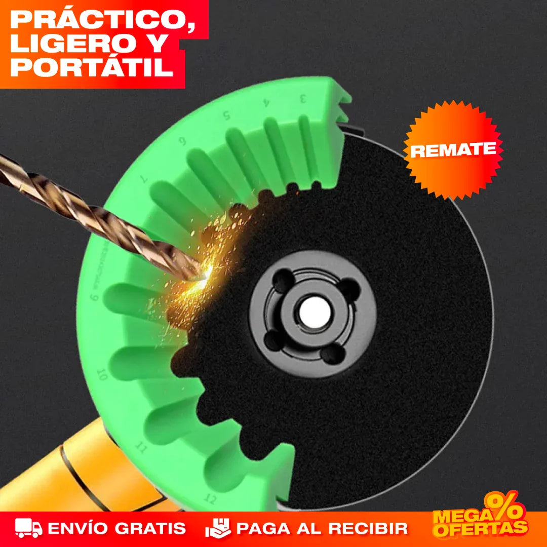 Afilador de Brocas Portátil – Promo 3x1