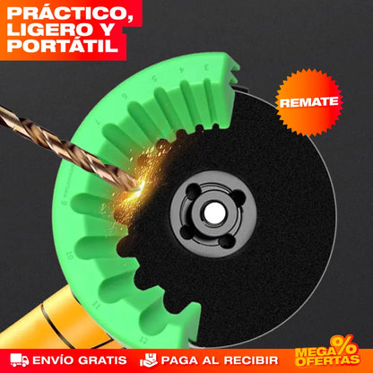 Afilador de Brocas Portátil – Promo 3x1