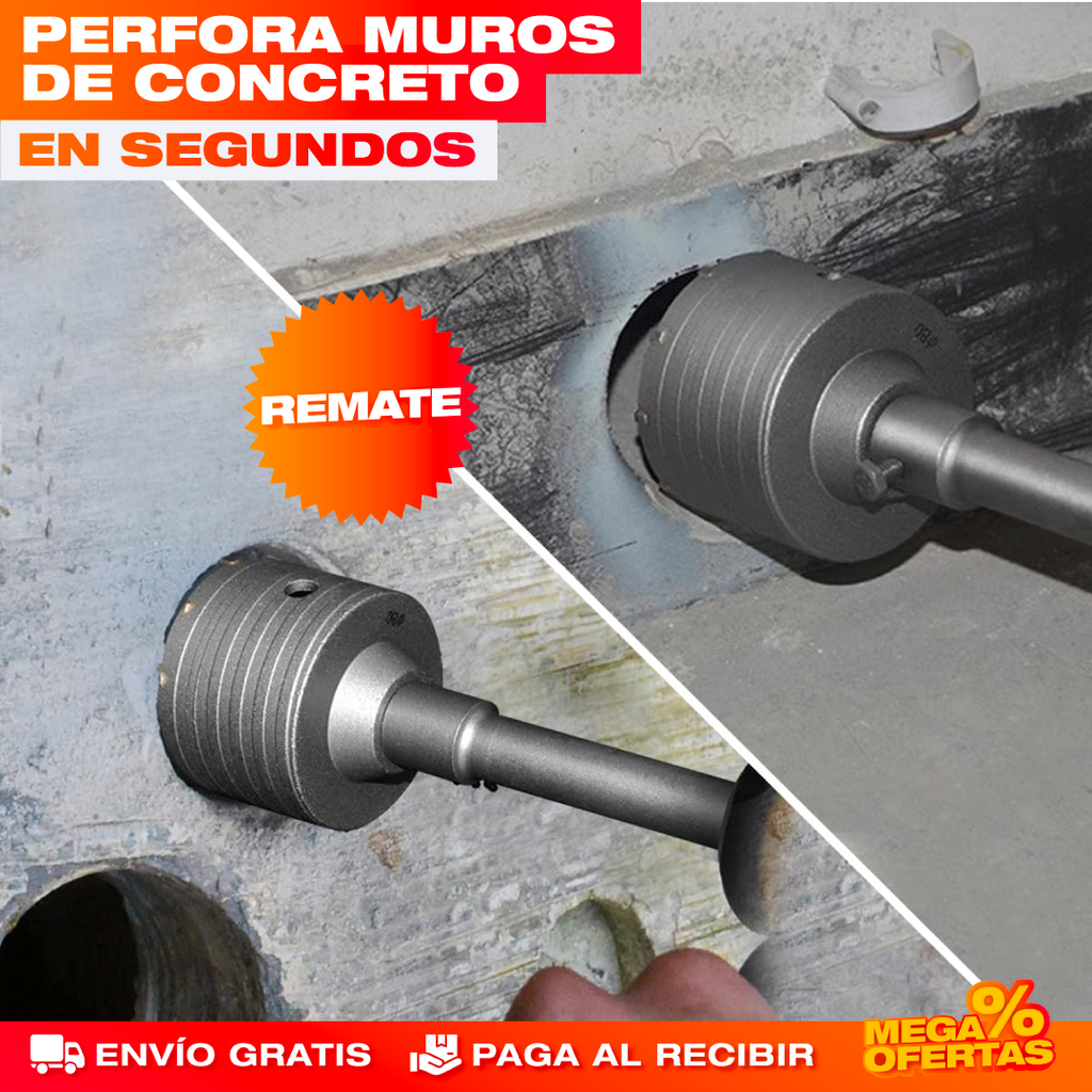 Brocas de Sierra para Concreto – Set 5 Piezas