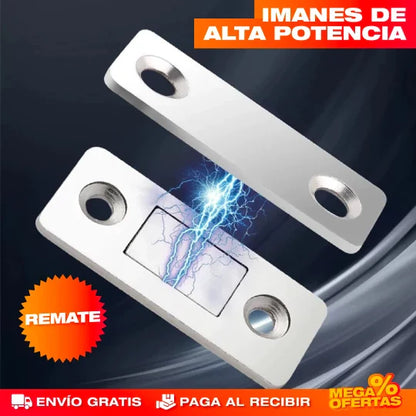 Cierres Magnéticos Ultrafinos – Set x10