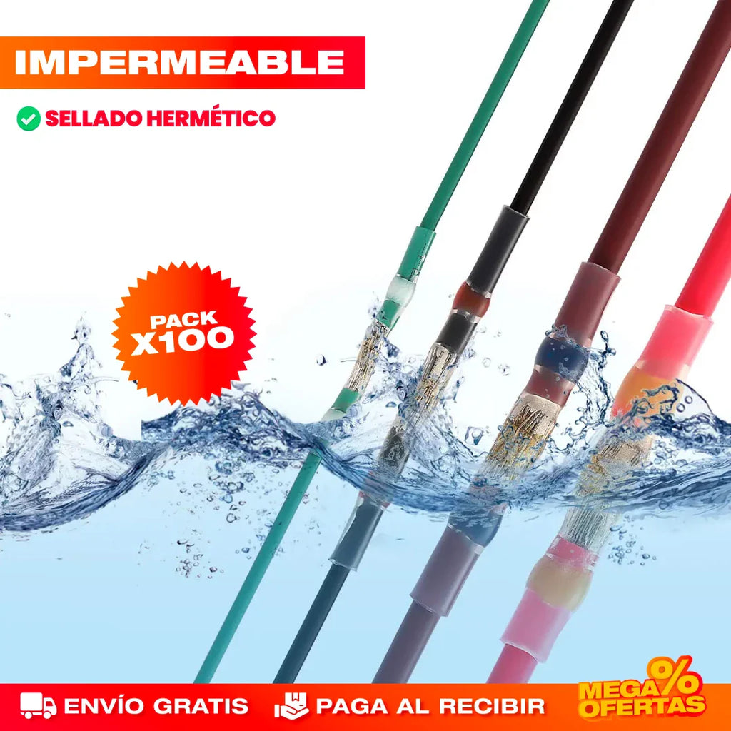Conectores de Cables Térmicos – Kit x100