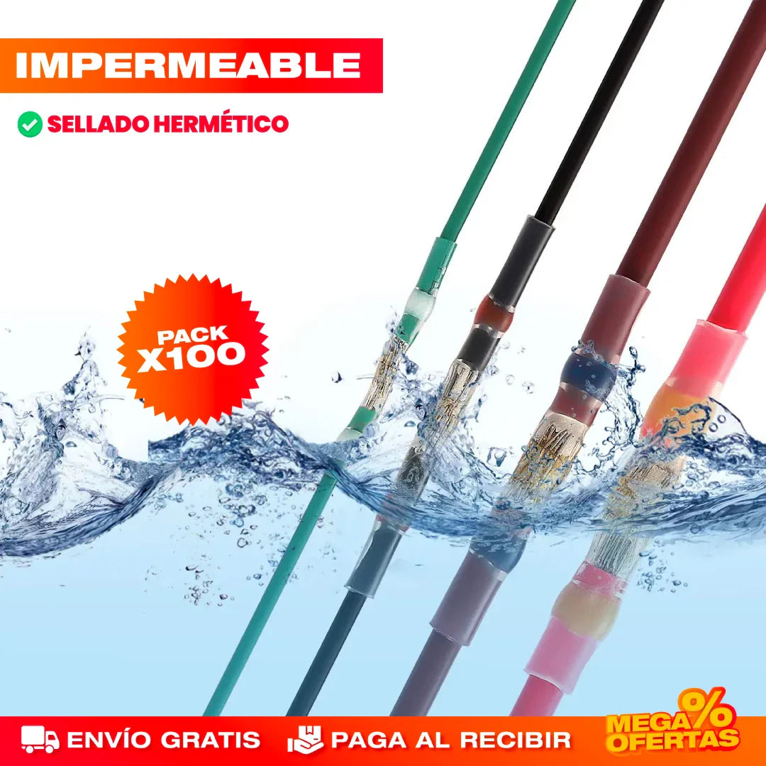 Conectores de Cables Térmicos – Kit x100