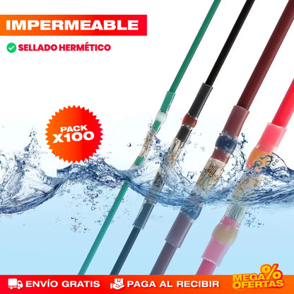 Conectores de Cables Térmicos – Kit x100