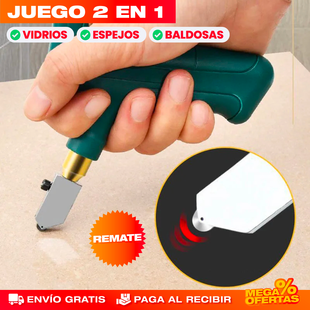 Cortador de Vidrio Manual Profesional