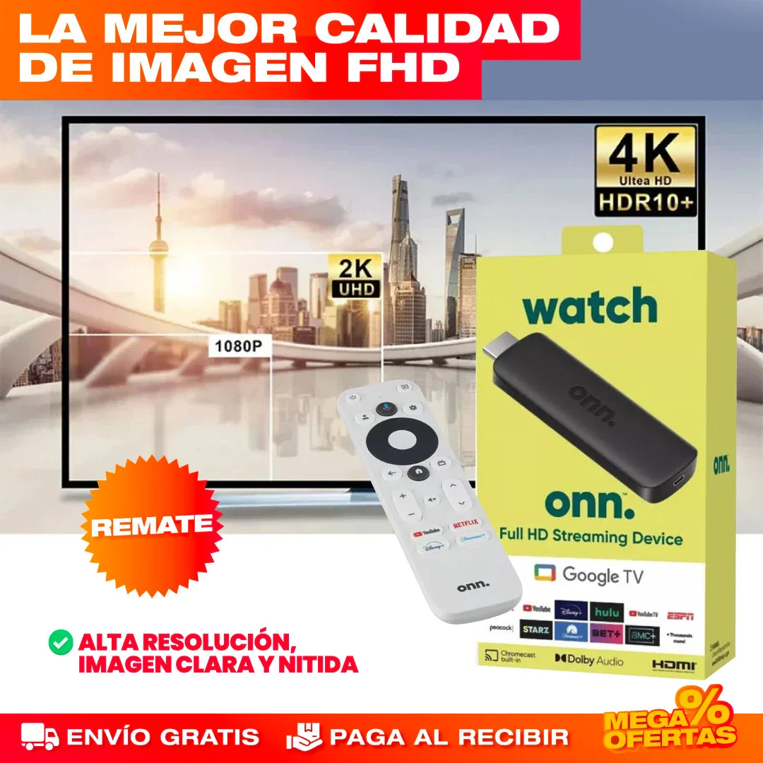 Convertidor Smart TV con Control Remoto – Google XUPER TV