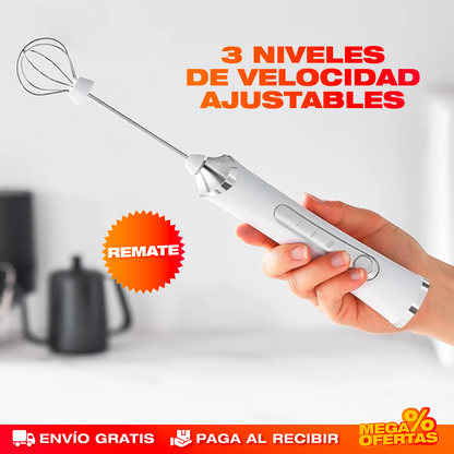 Espumador de Leche 3 en 1 con Base