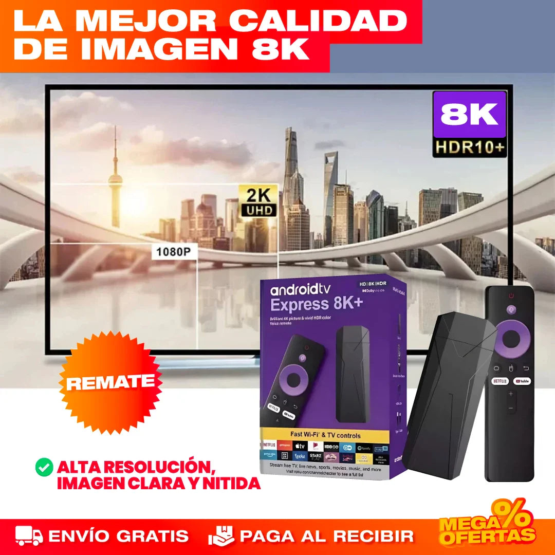 Android TV Express 8K