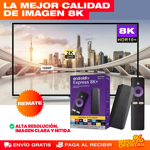Android TV Express 8K