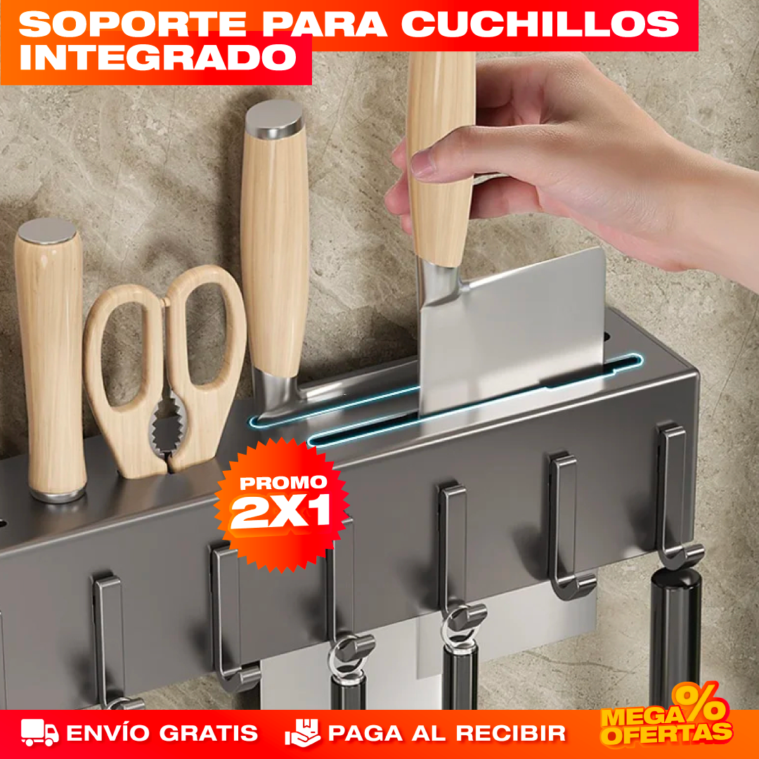 Organizador Escurridor de Cubiertos – Promo 2x1 (Fácil Instalación)
