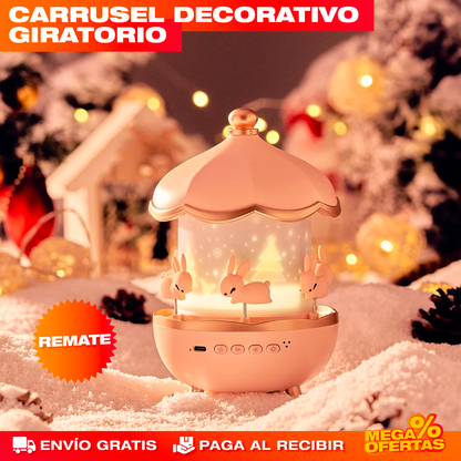 Proyector con Carrusel Decorativo – 12 Películas Temáticas