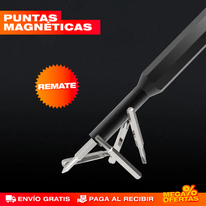 Set de Destornilladores Magnéticos – 24 Piezas