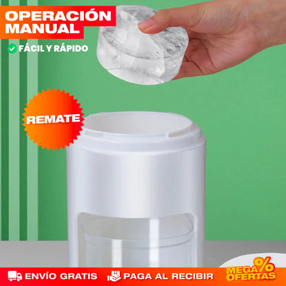 Trituradora de Hielo para Raspados y Granizados
