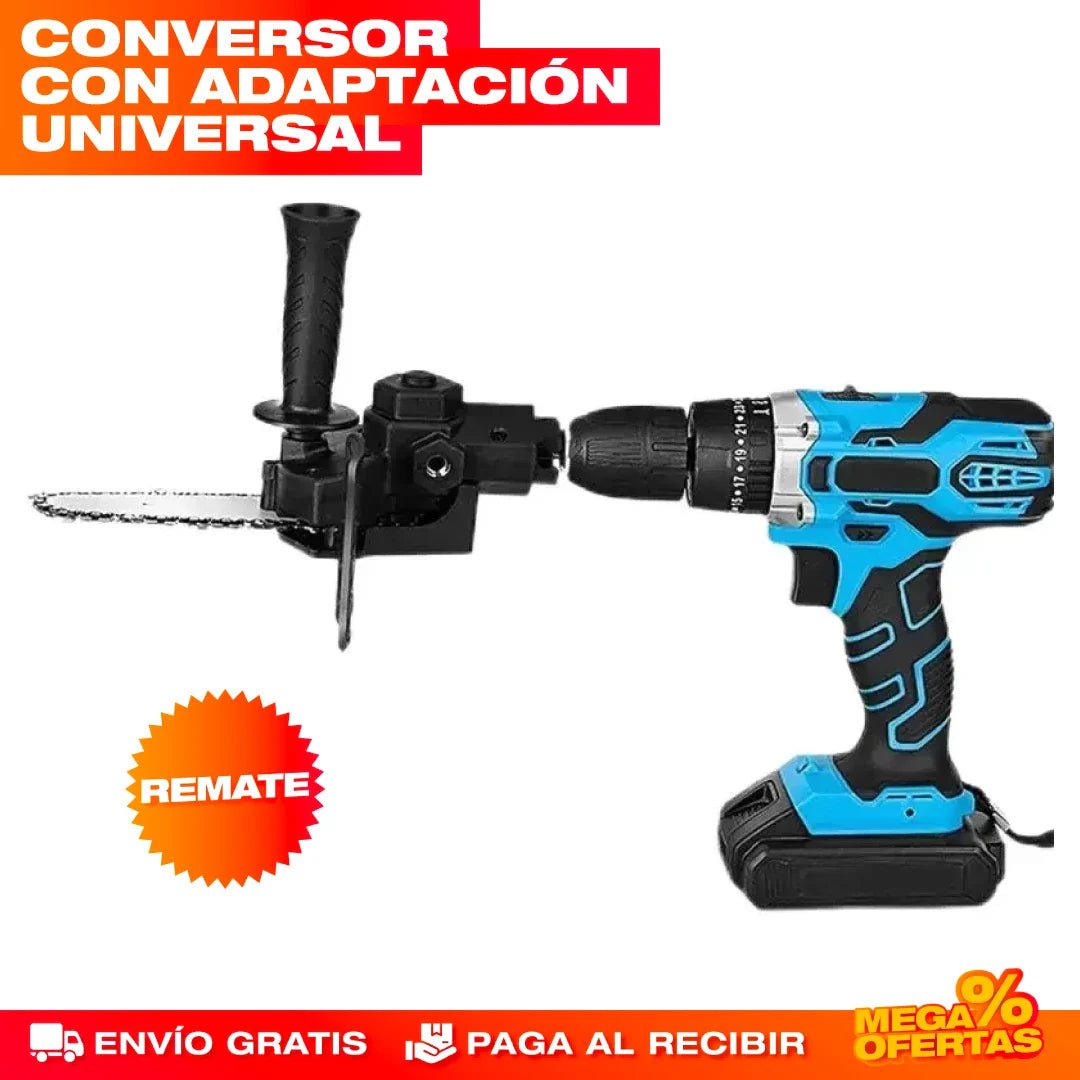 Adaptador Convertidor de Taladro a Sierra
