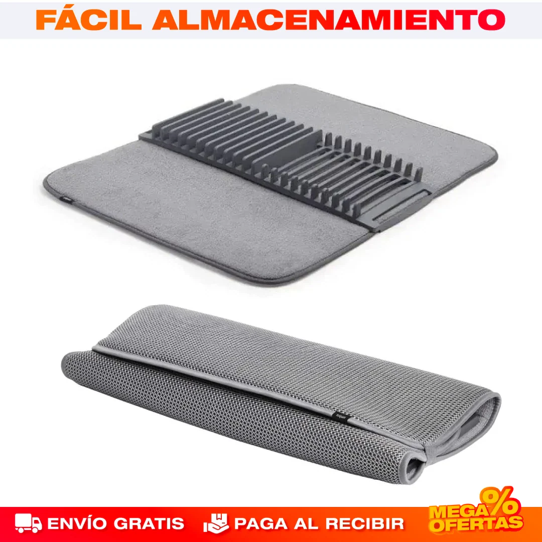 Alfombrilla Escurridora de Platos Súper Absorbente – Promo 2x1