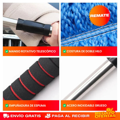 Cepillo de Microfibra para Lavado de Carro