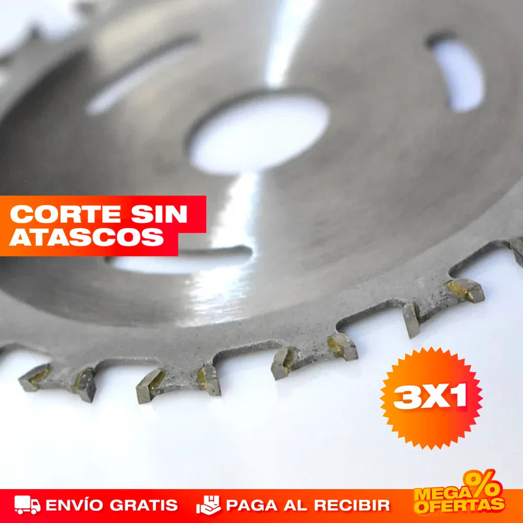 Disco Power Sierra Doble Cara – Promo 3x1