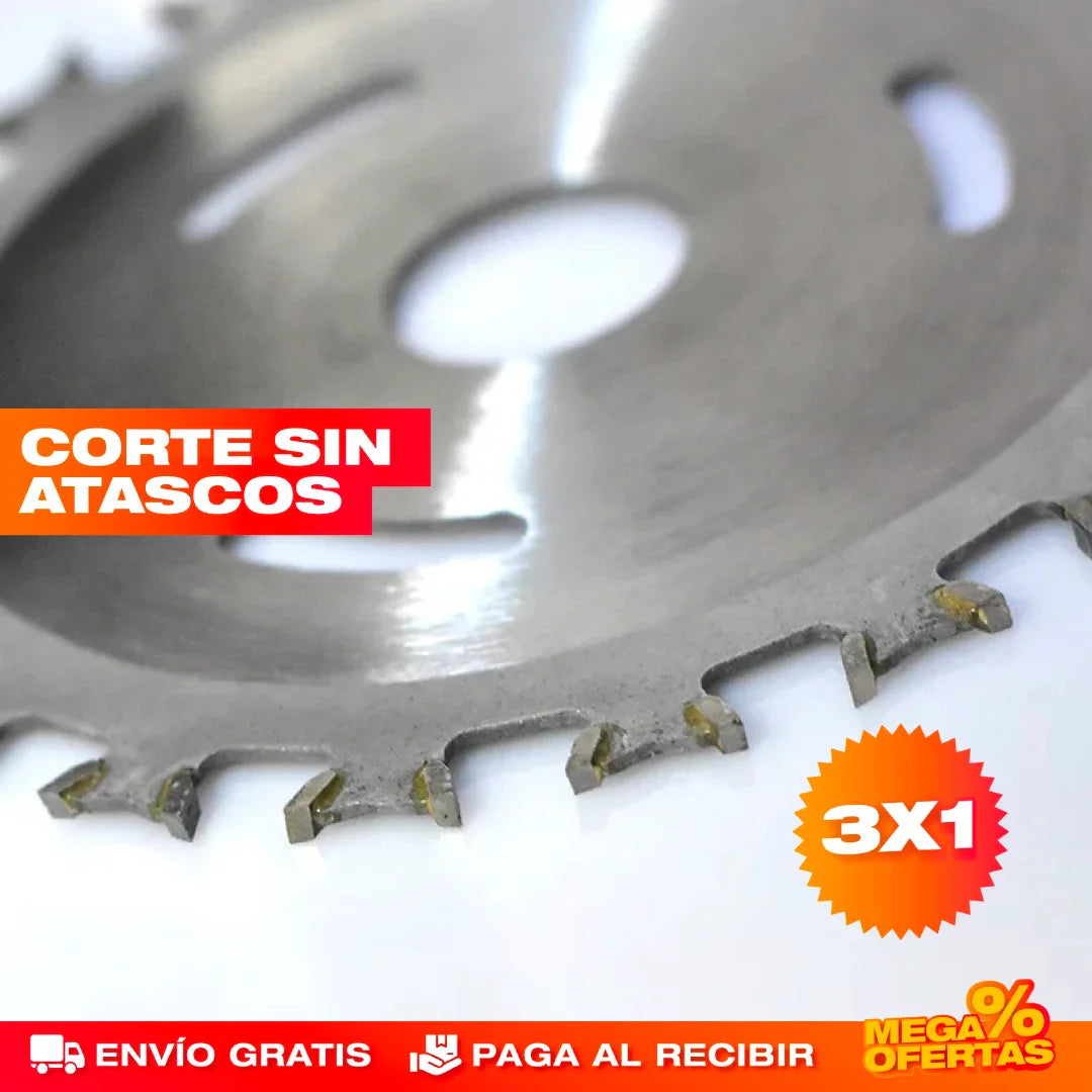 Disco Power Sierra Doble Cara – Promo 3x1
