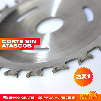 Disco Power Sierra Doble Cara – Promo 3x1