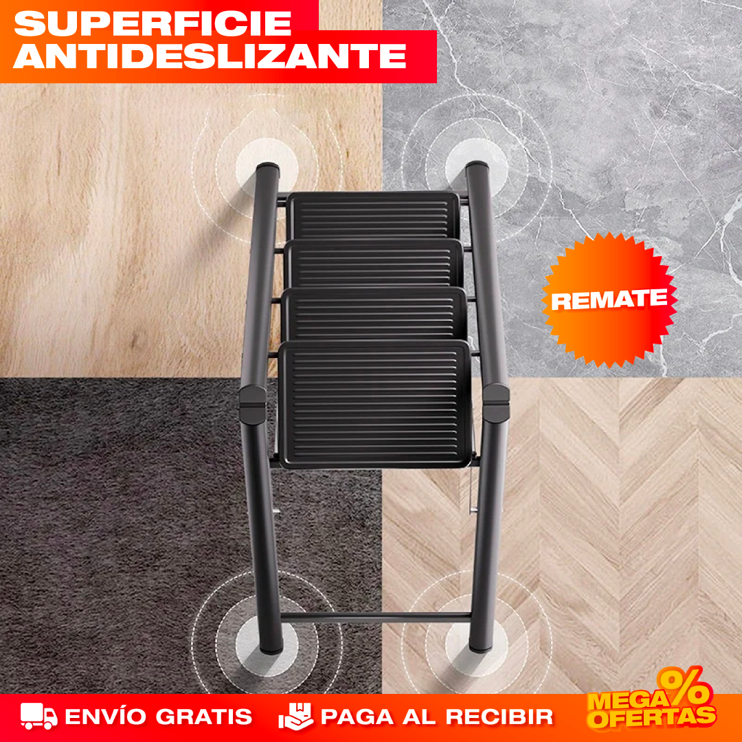 Escalera Plegable de 4 Pasos