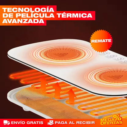 Bandeja Calefactora Eléctrica para Servir