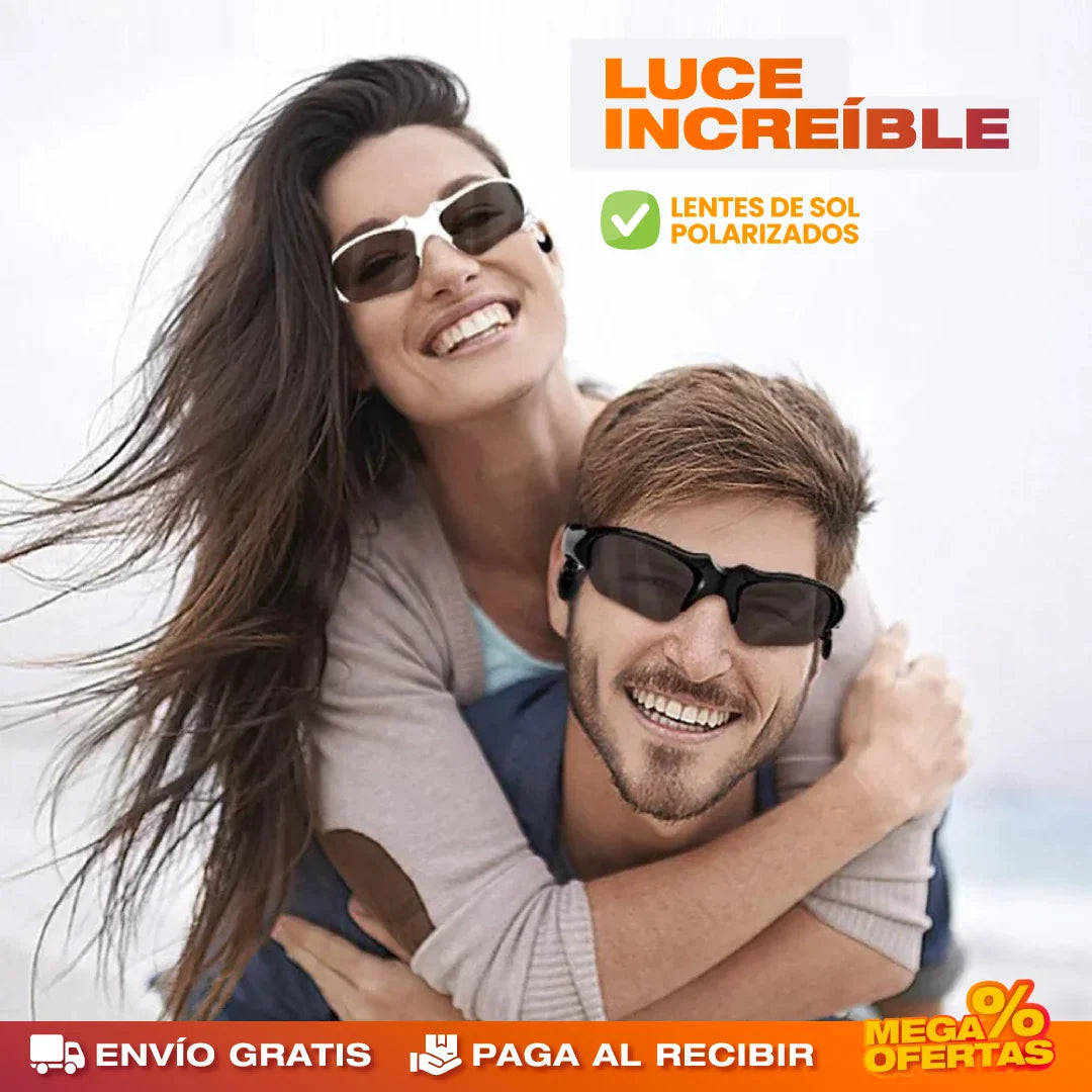 Gafas Deportivas Inalámbricas Bluetooth con Polarización