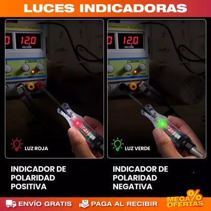 Lápiz Probador de Voltaje con Pantalla Digital