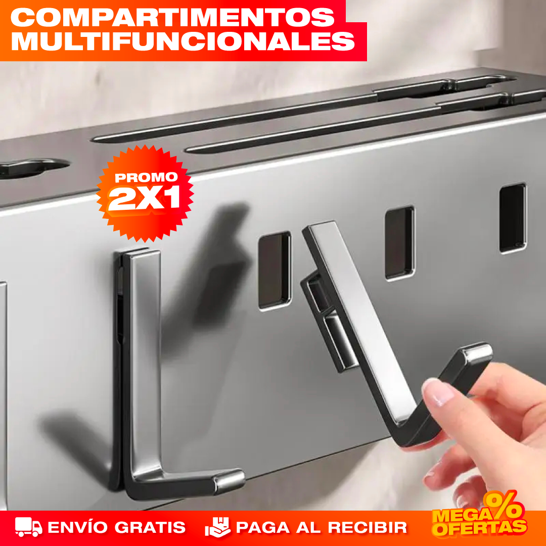 Organizador Escurridor de Cubiertos – Promo 2x1 (Fácil Instalación)