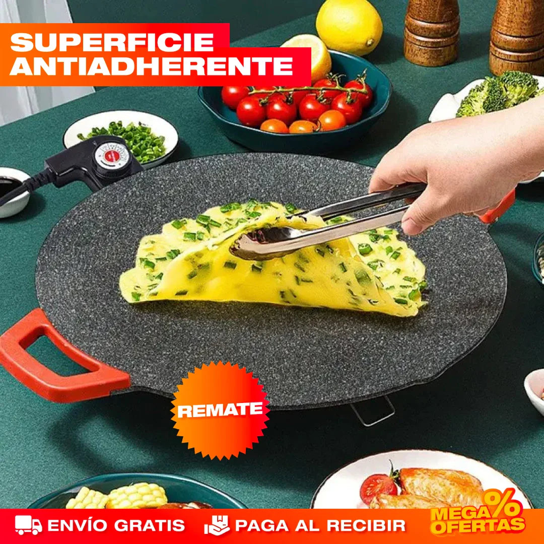 Sartén Eléctrica Antiadherente Tipo Coreana
