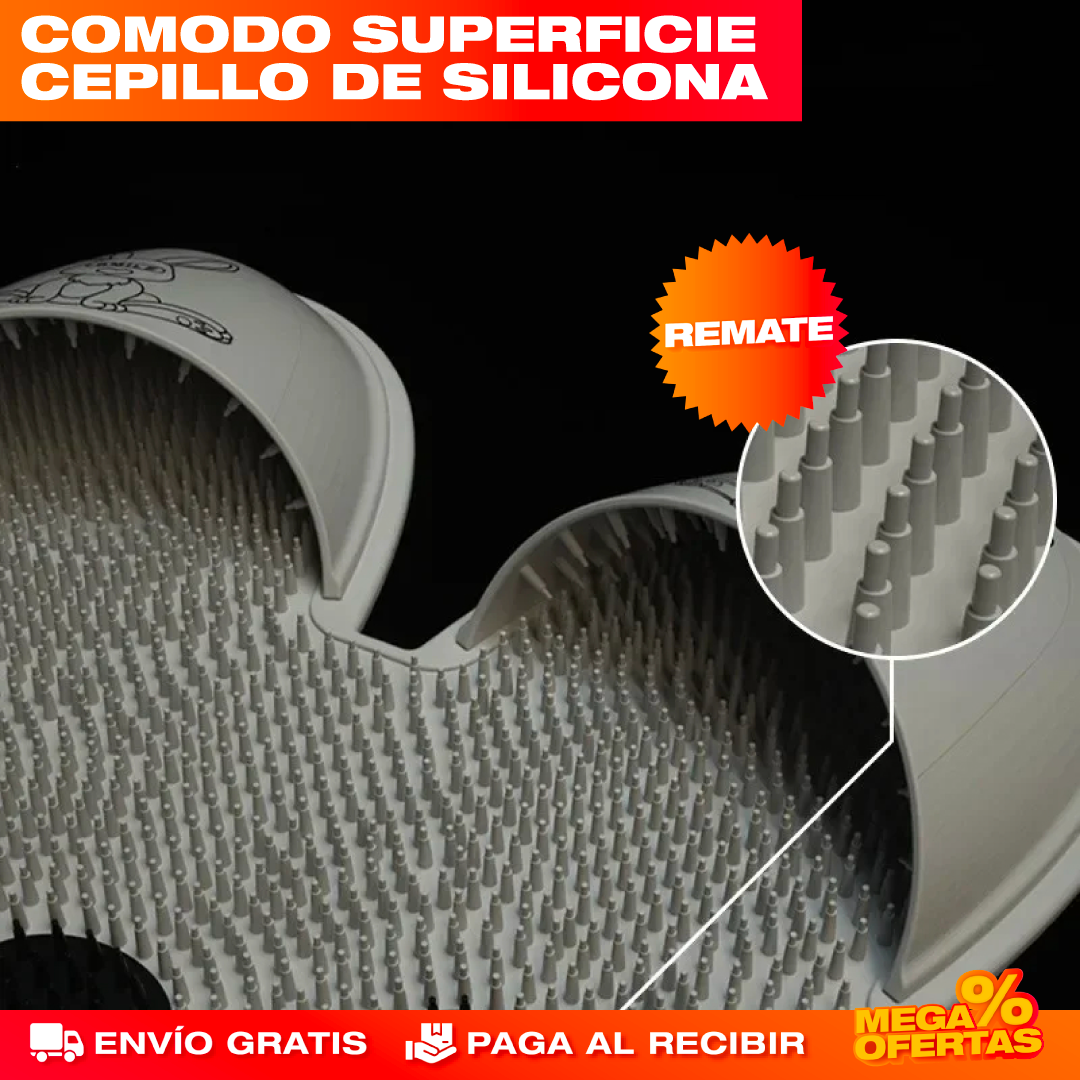 Tapete de Lavado y Masaje de Pies para Ducha