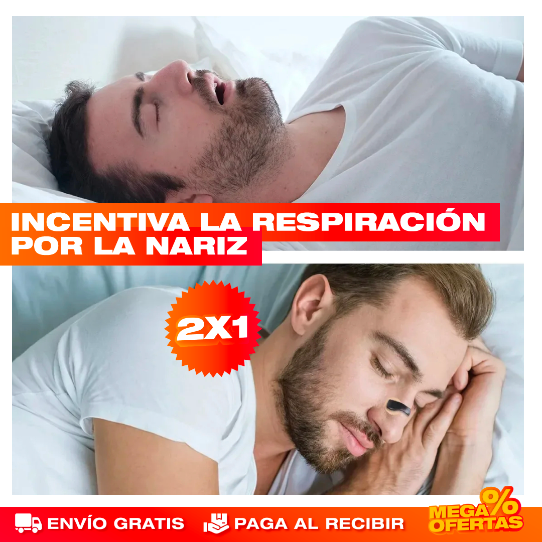 Tiras Nasales Magnéticas Antirronquidos y Deportivas – Promo 2x1